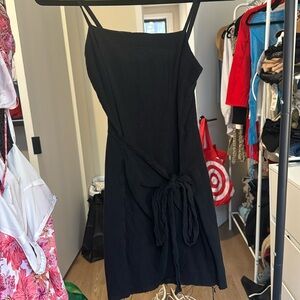 Princess Polly Black Tie Dress